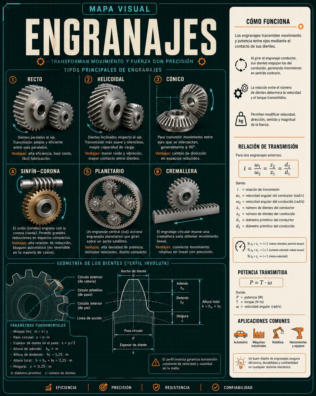 Mapa Visual: Engranajes